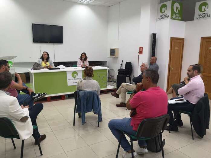 Reunión de la ejecutiva de NC de Telde esta noche (Foto TA)
